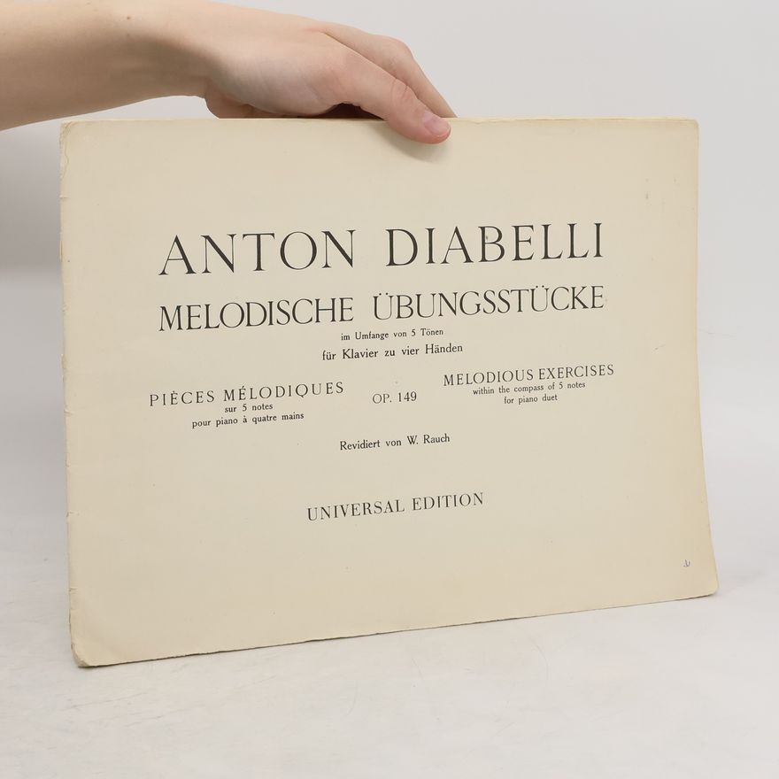 Anton Diabelli Melodische Übungsstücke