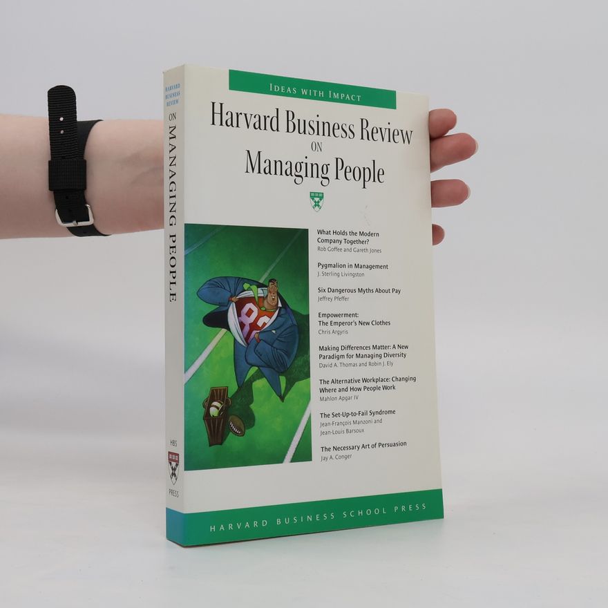 Autorenkollektiv Harvard business review on managing people