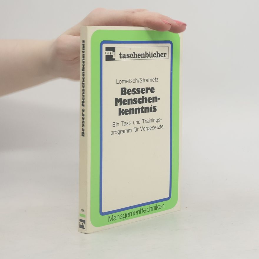 Arndt Lometsch Bessere Menschenkenntnis