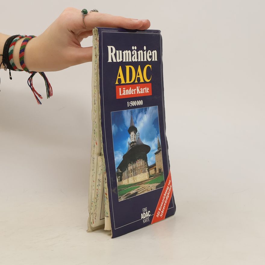 Kolektiv autorů Rumänien Länder Karte 1:500000