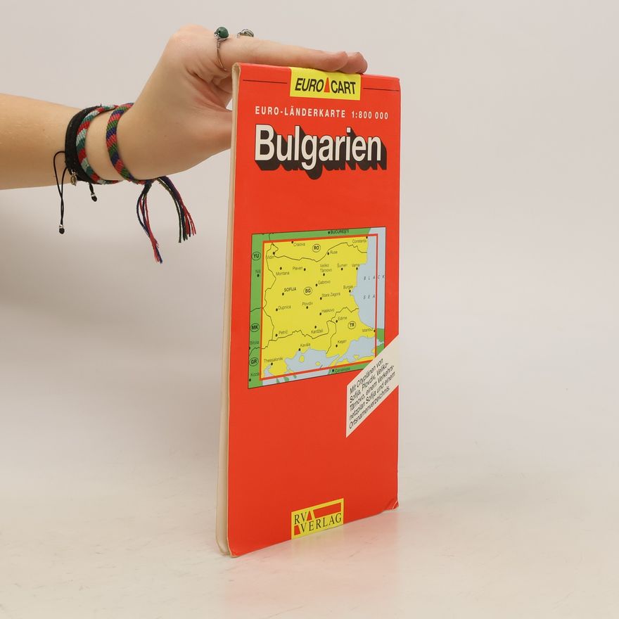 AA.VV. Bulgarien : Euro-Länderkarte 1:800 000