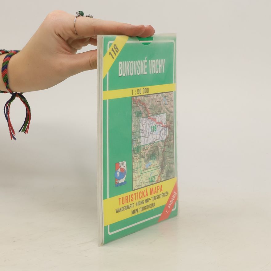 Autorenkollektiv Bukovské vrchy. Turistická mapa 1:50 000