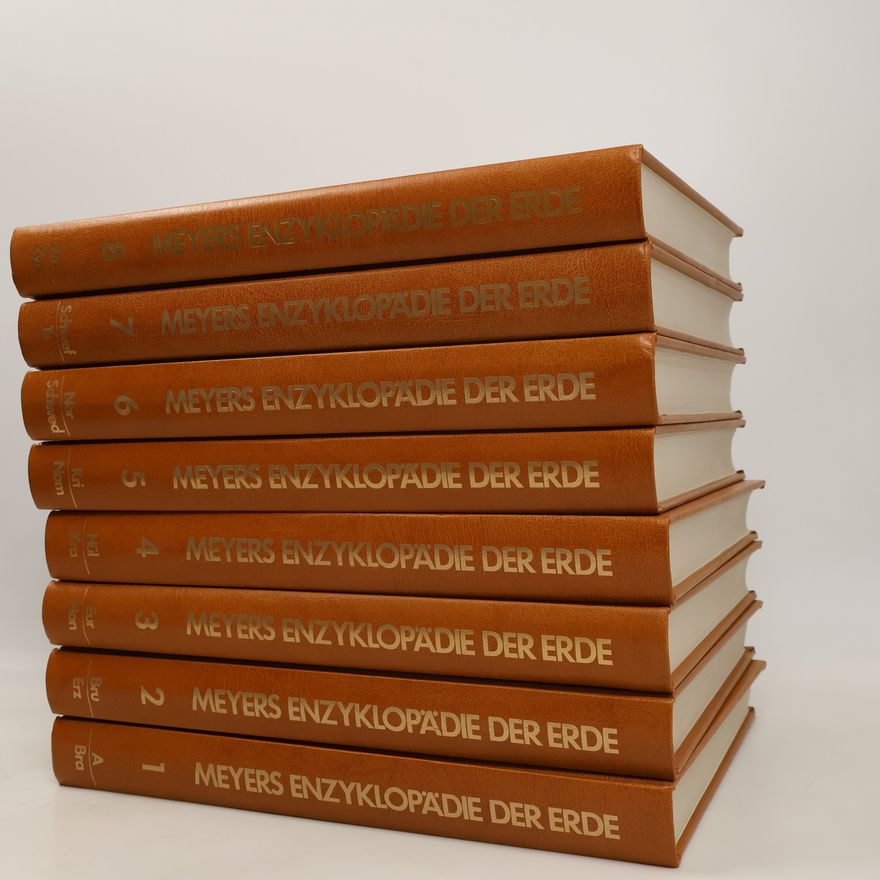 Autorenkollektiv Meyers Enzyklopädie der Erde in 8 Bänden
