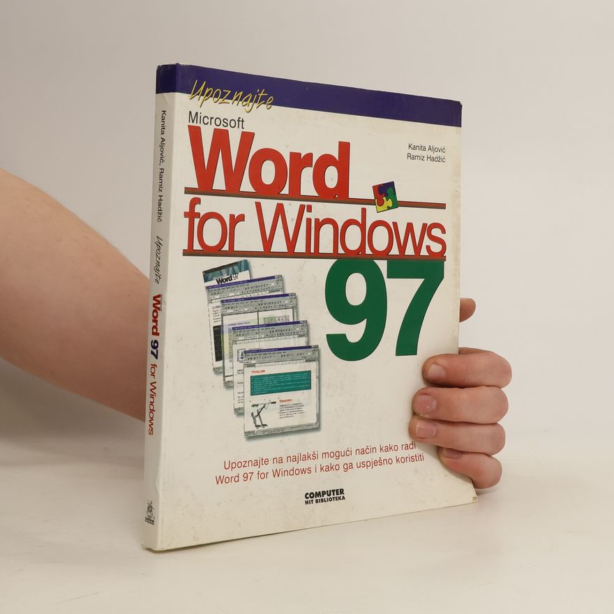 Kanita Aljović  Upoznajte Microsoft Word for Windows 97