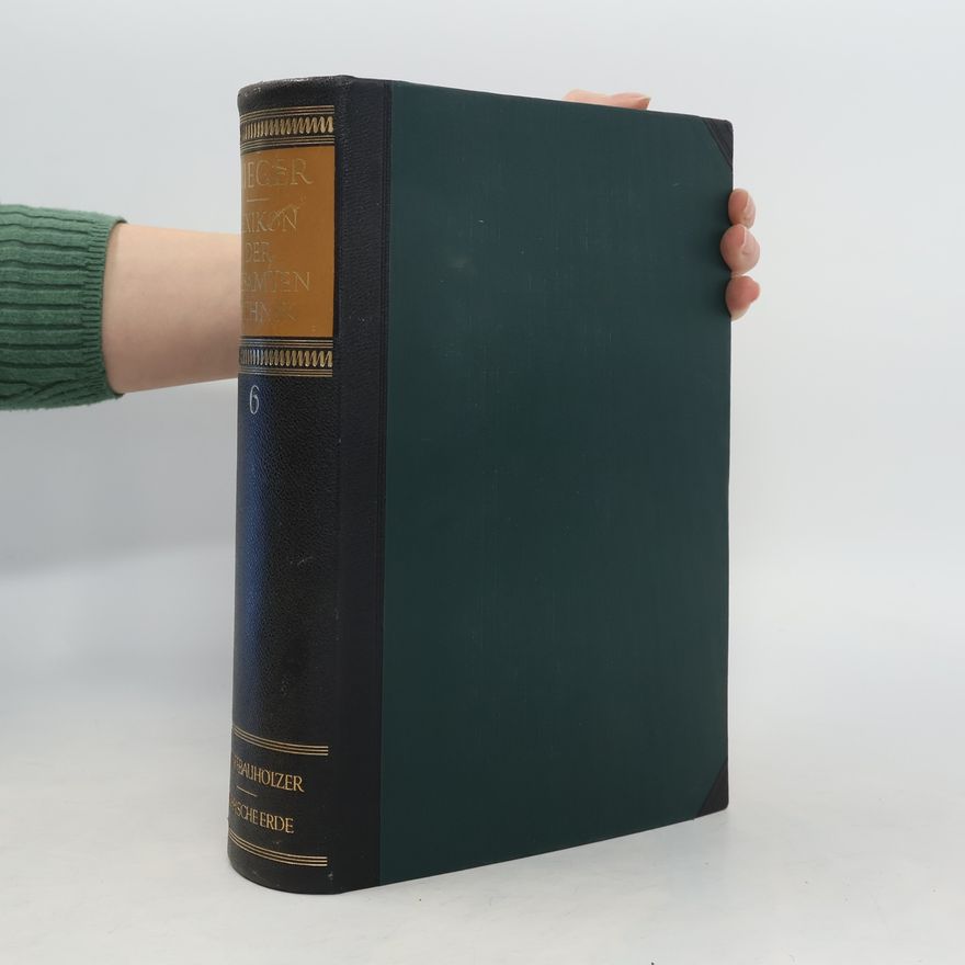 Autorenkollektiv Luegers Lexikon der gesamten Technik 6