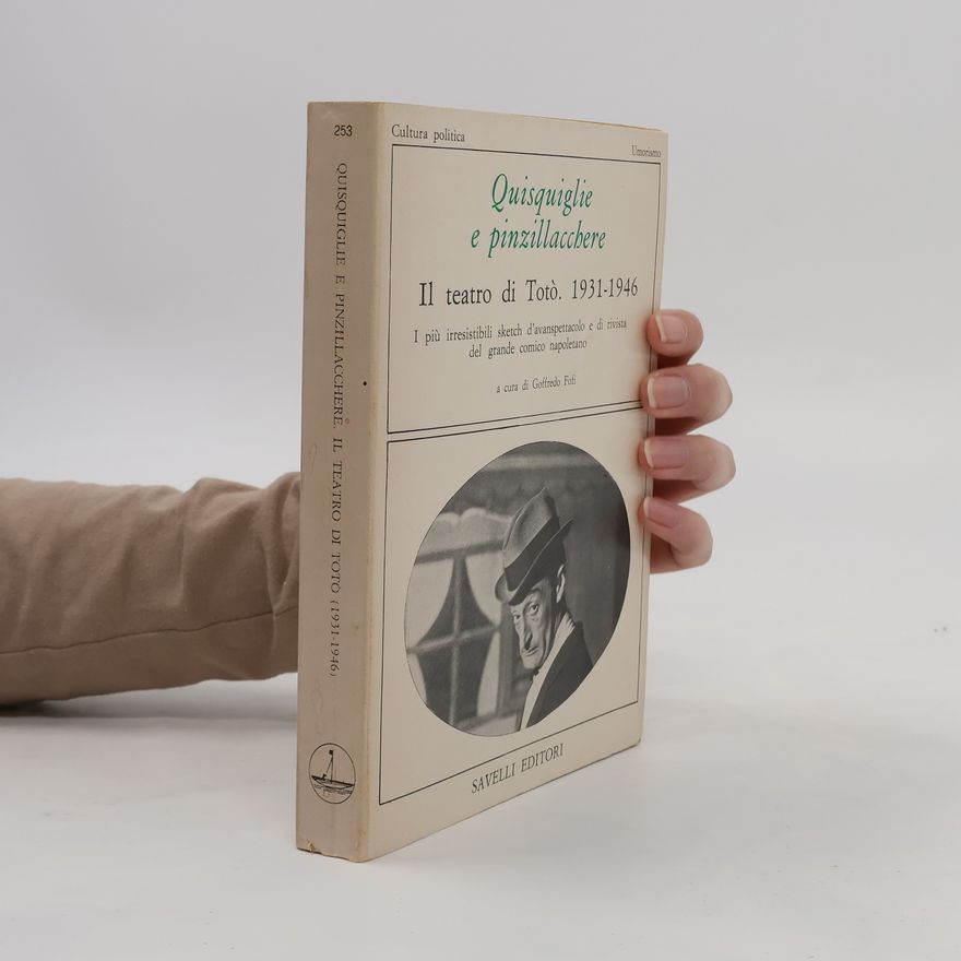 Goffredo Fofi Quisquiglie e pinzillacchere