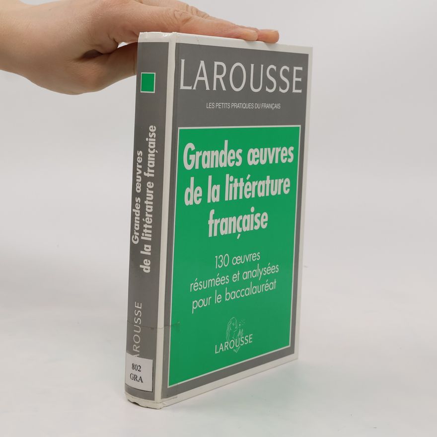 Kolektiv autorů Grandes œuvres de la littérature française