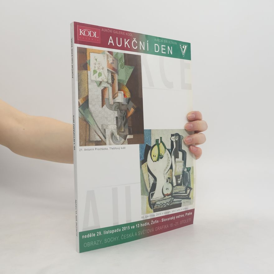 Auteurscollectief 75. aukční den. Galerie Kodi a 134. aukce Aukční síně Vltavin. Katalog