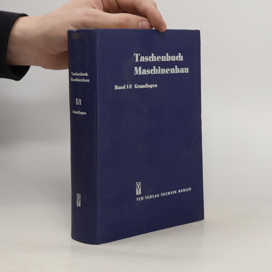 Autorenkollektiv Taschenbuch Maschinenbau 1/I