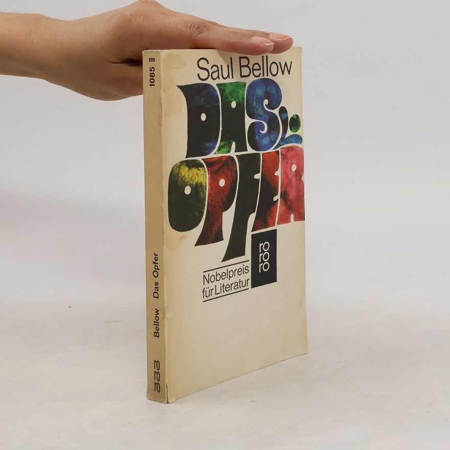 Saul Bellow Das Opfer