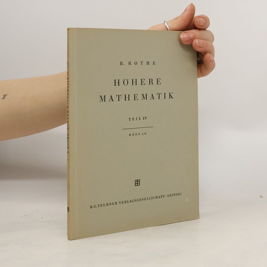 Collectif d'auteurs Höhere Mathematik. Teil IV.