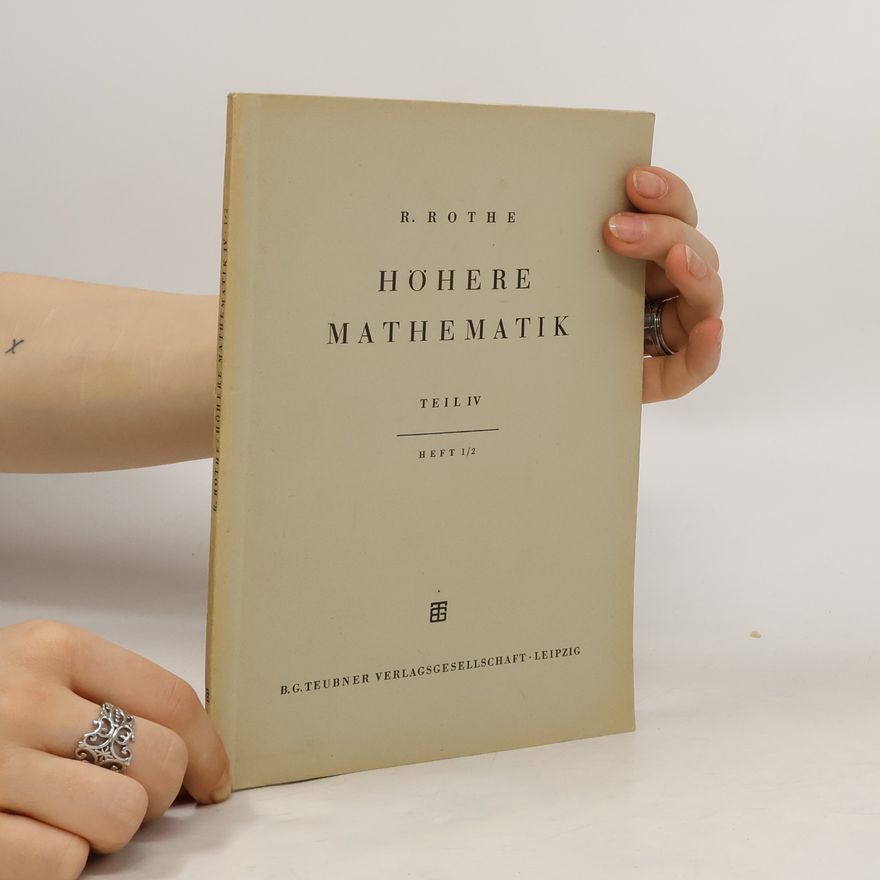 R. Rothe Höhere Mathematik