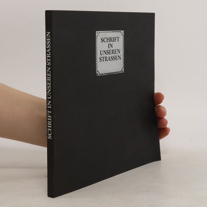Autores varios Schrift in unseren Strassen