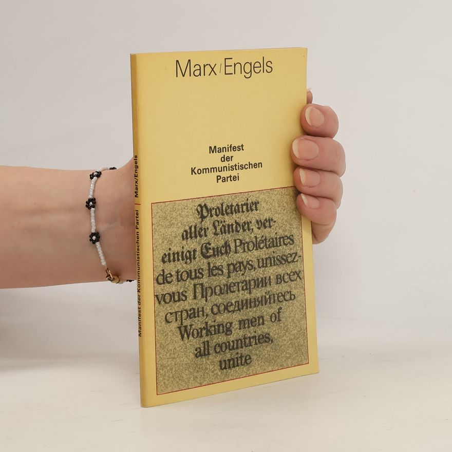 Karl Marx Manifest der kommunistichen Partei
