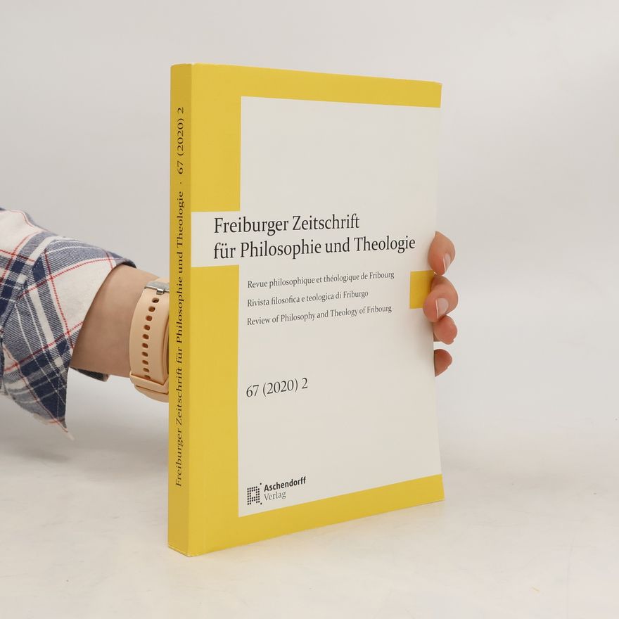 Various authors Freiburger Zeitschrift für Philosophie und Theologie 67
