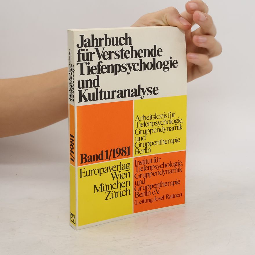 Various authors Jahrbuch für Verstehende.Tiefenpsychologie und Kulturanalyse
