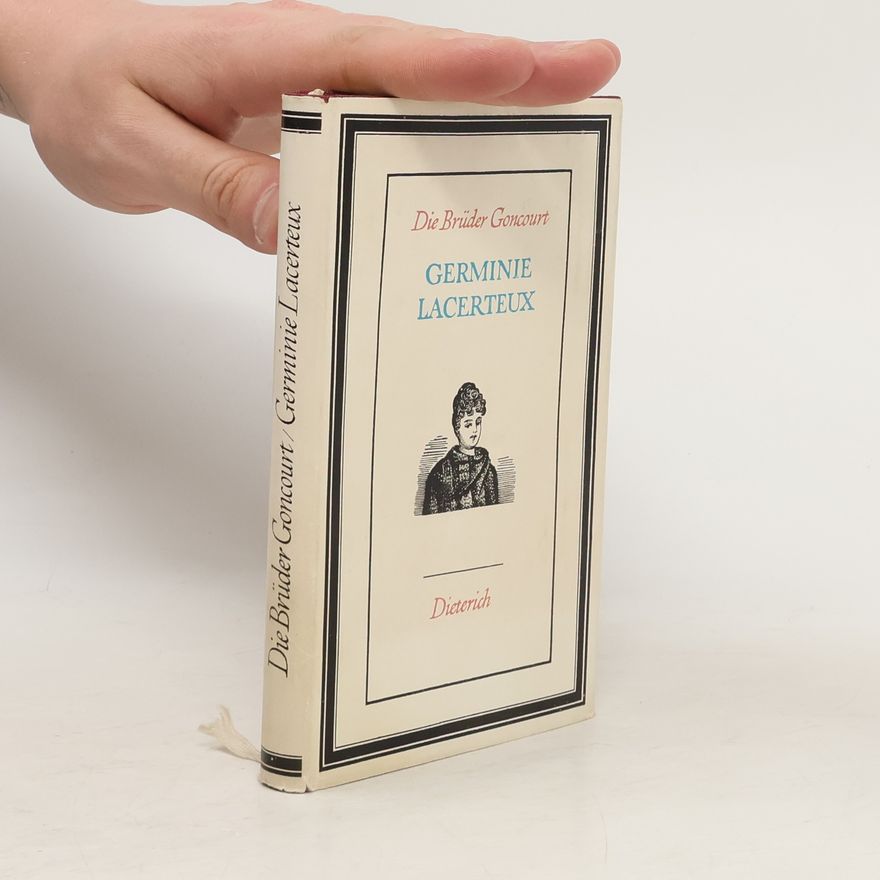 Edmond de Goncourt Germinie Lacerteux