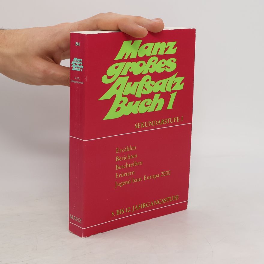 Autorenkollektiv Manz grosses Aufsatzbuch