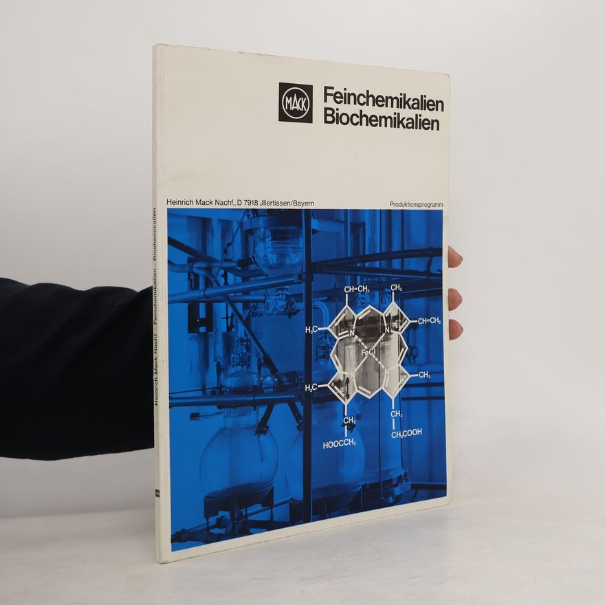 Collectif d'auteurs Feinchemikalien Biochemikalien