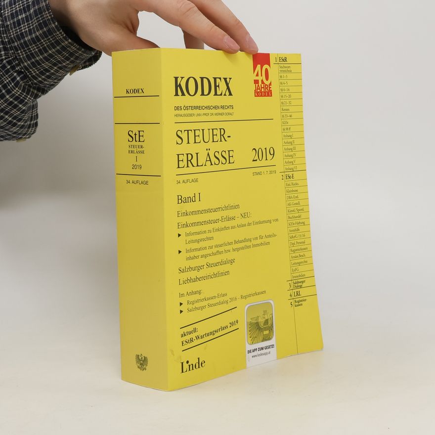 Kolektiv autorů Steuer-Erlässe