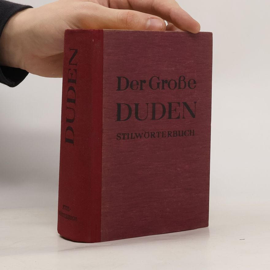 AA.VV. Der grosse Duden Stilwörterbuch