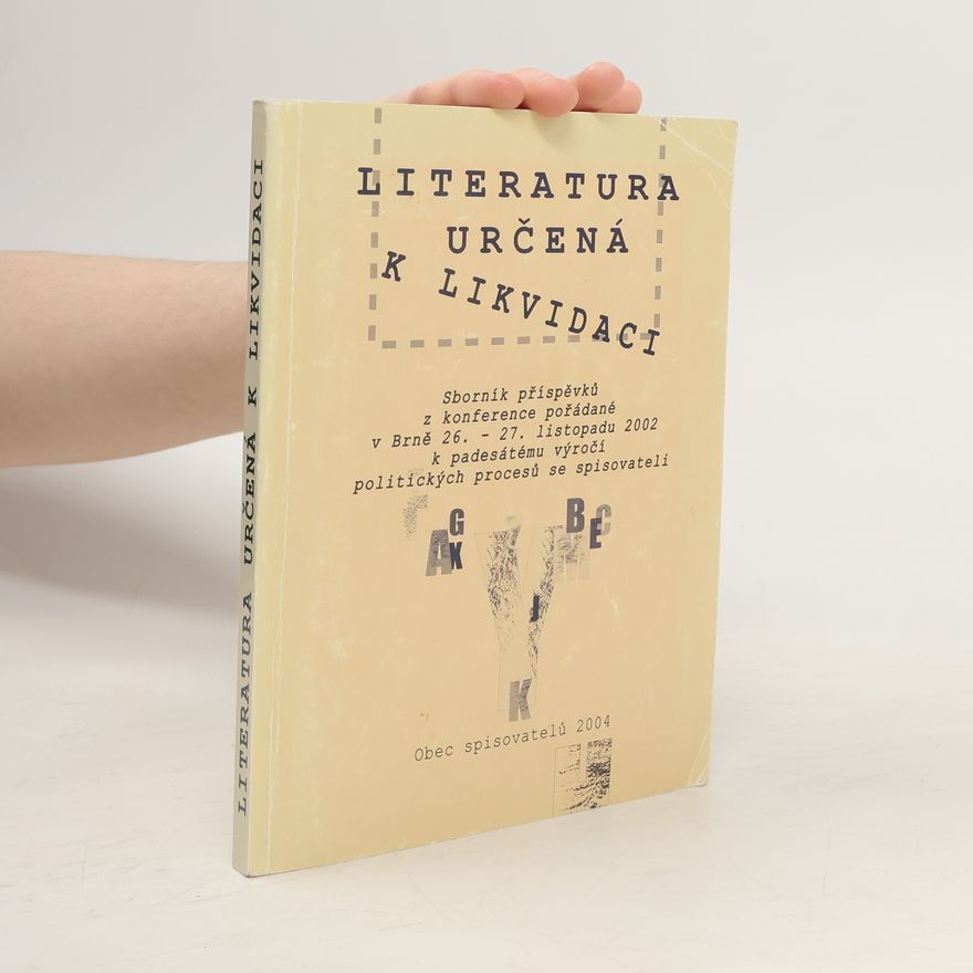 Luisa Nováková Literatura určená k likvidaci