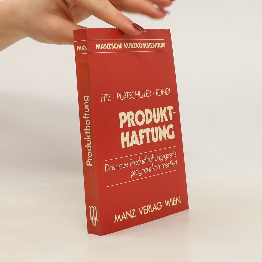 Hanns Fitz Produkthaftung