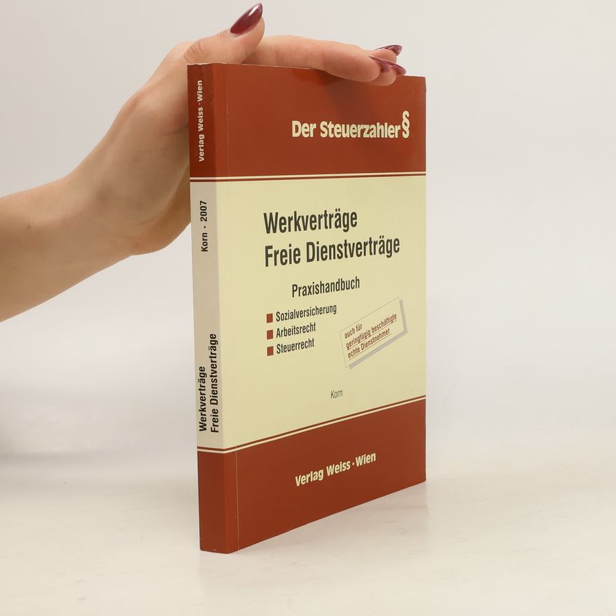 Kolektív autorov Werkverträge. Freie Dienstverträge