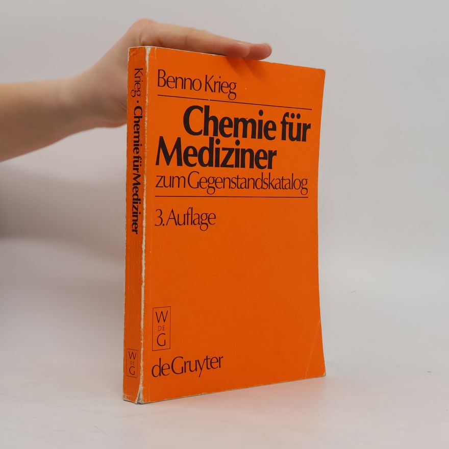 Benno Krieg Chemie für Mediziner zum Gegenstandskatalog