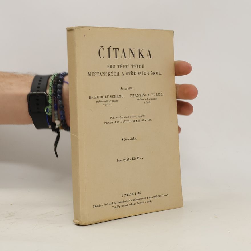 Various authors Čítanka pro třetí třídu měšťanských a středních škol