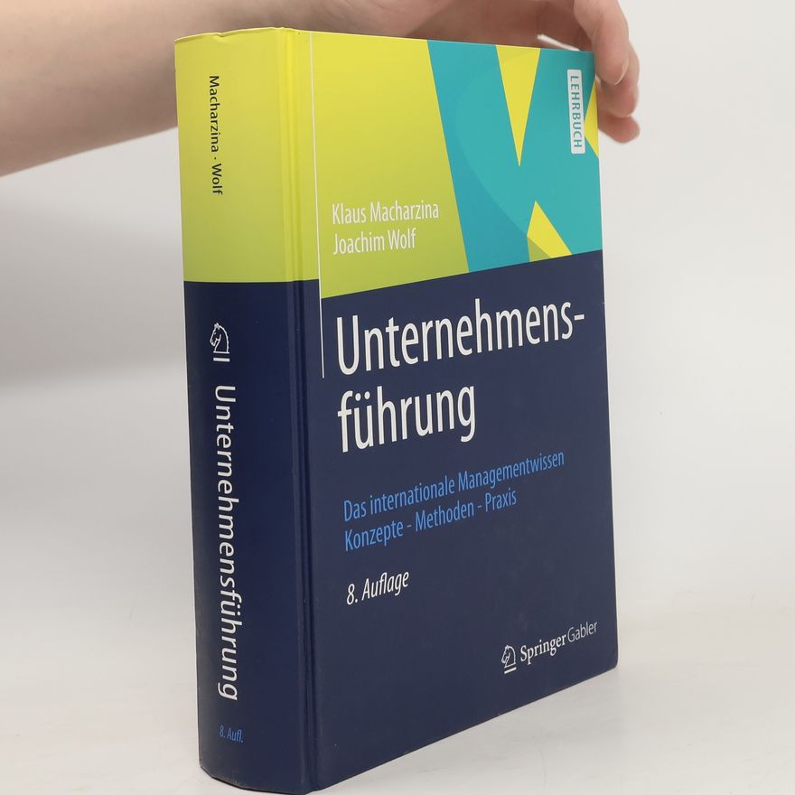 Klaus Macharzina Unternehmensführung