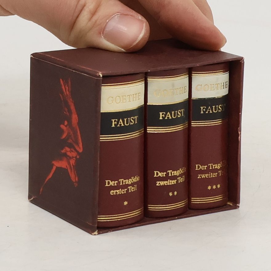 Johann Wolfgang von Goethe Faust. Band 1-3