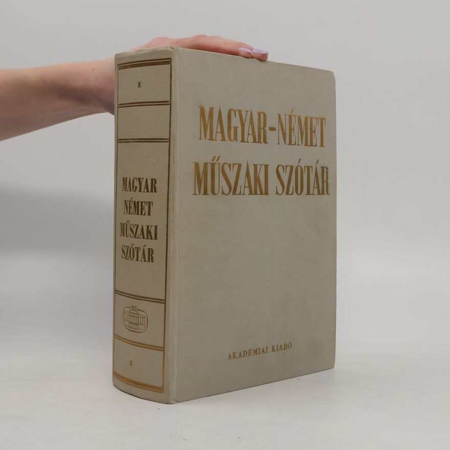 Erno Nagy Magyar-német műszaki szótár