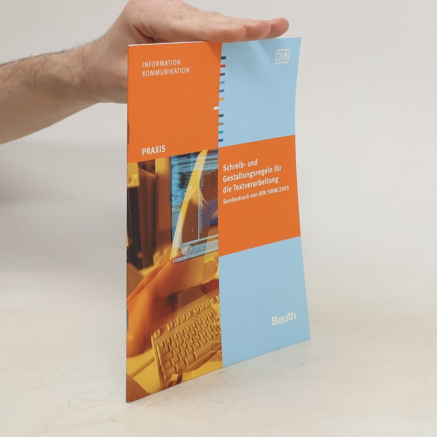 AA.VV. Schreib- und Gestaltungsregeln für die Textverarbeitung