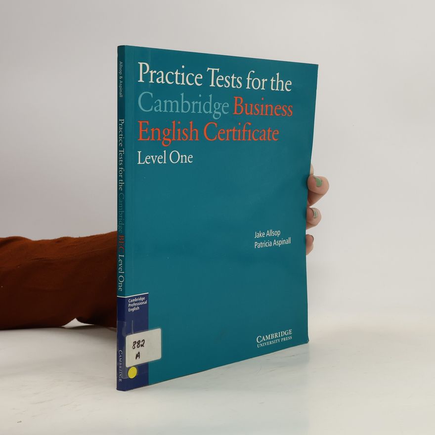 Kolektiv autorů Practice Tests for the Cambridge Business English Certificate Le