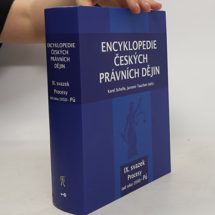 Jaromír Tauchen Encyklopedie českých právních dějin