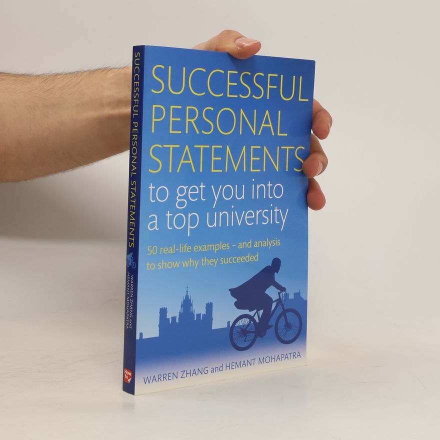 Hemant Mohapatra Successful Personal Statements to Get You into a Top University