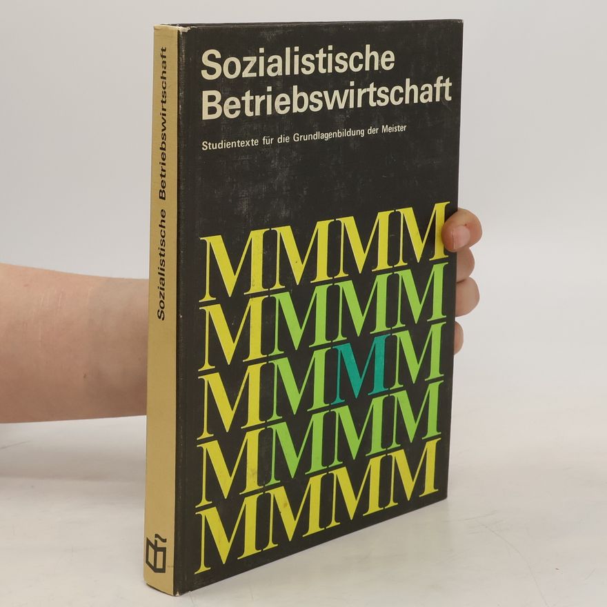 Various authors Sozialistische Betriebswirtschaft