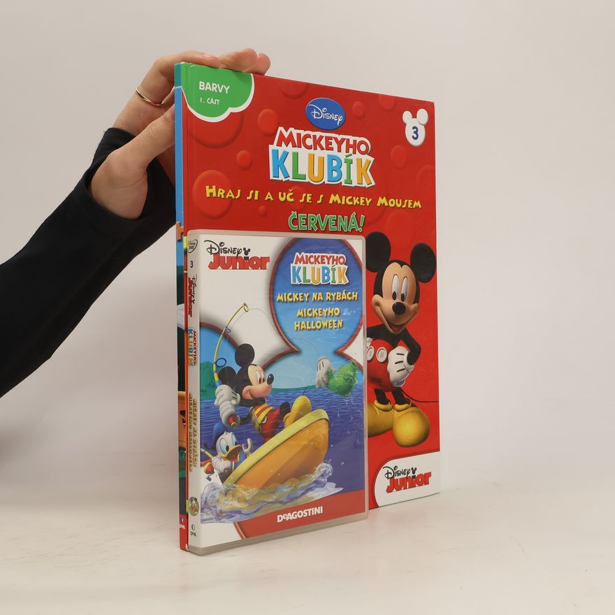 Kolektiv autorů Hraj si a uč se s Mickey Mousem 3. Červená!
