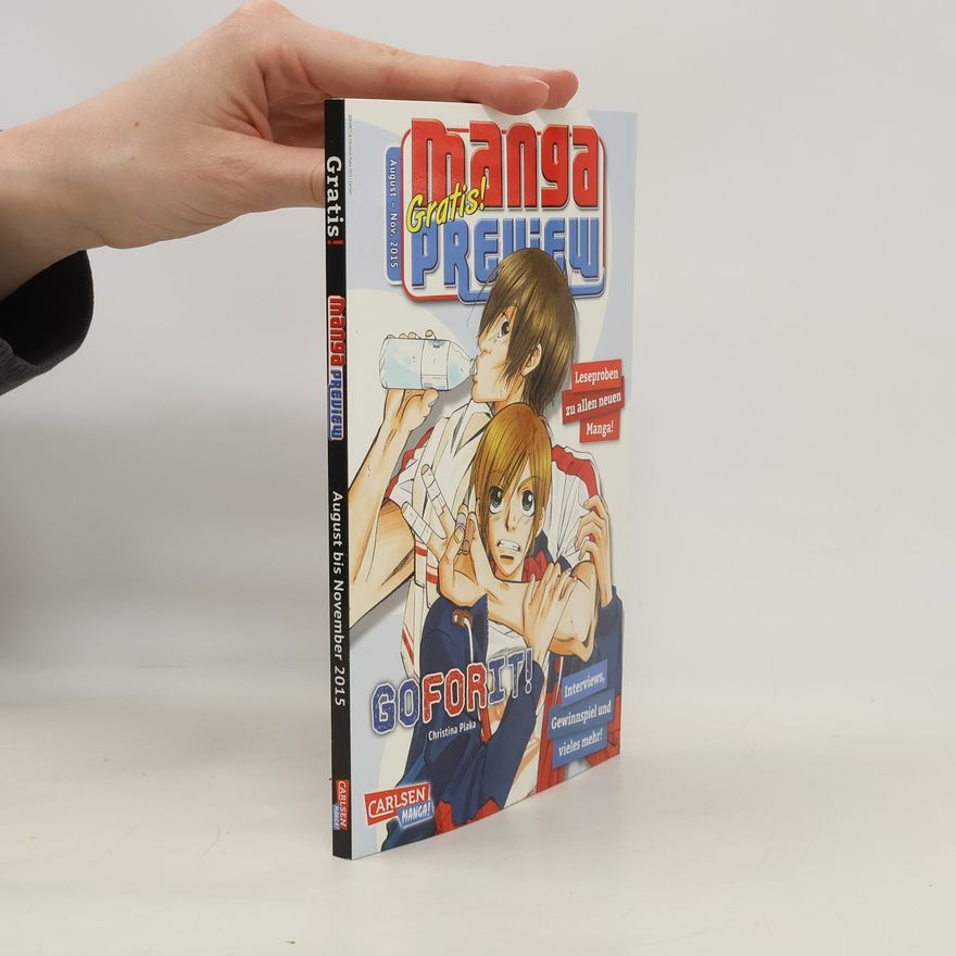Christina Plaka Manga Preview. Go for It! 08 - 11/2015