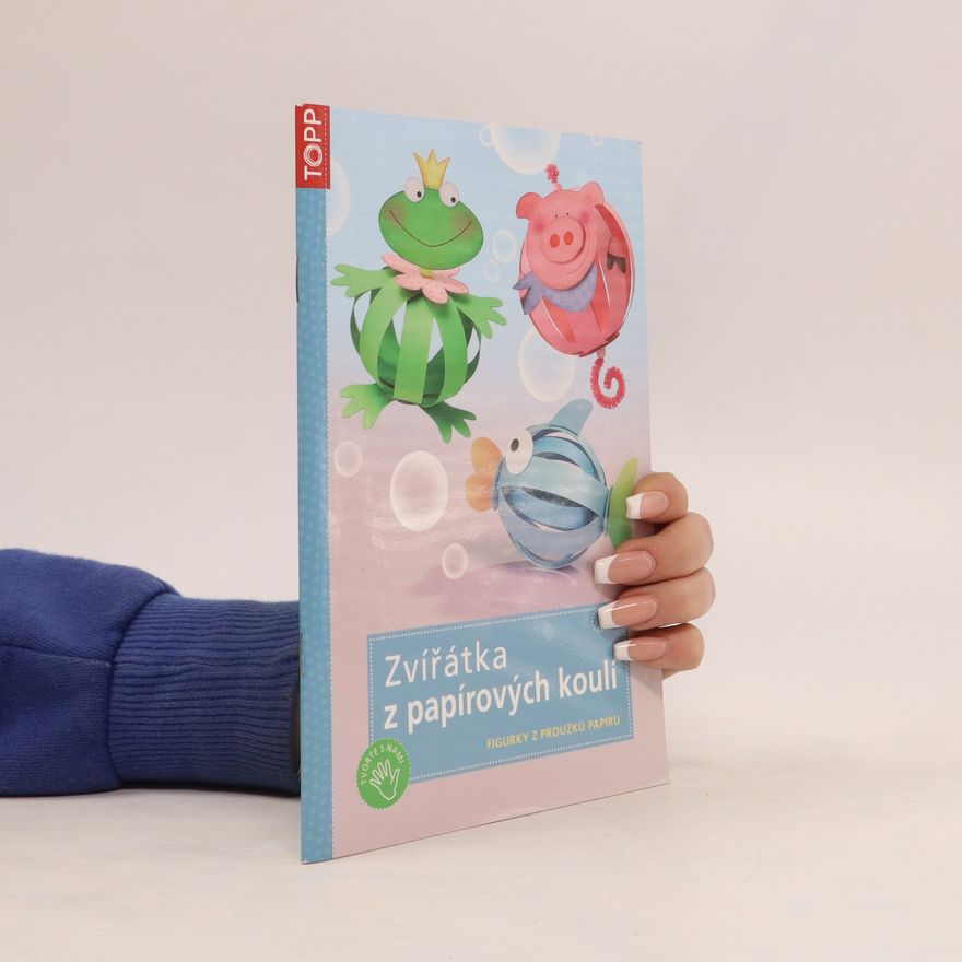 Christiane Steffan Zvířátka z papírových koulí