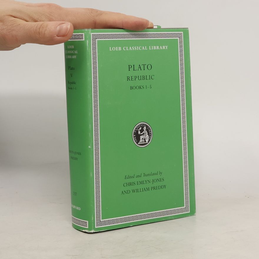 Platon Republic, Volume I