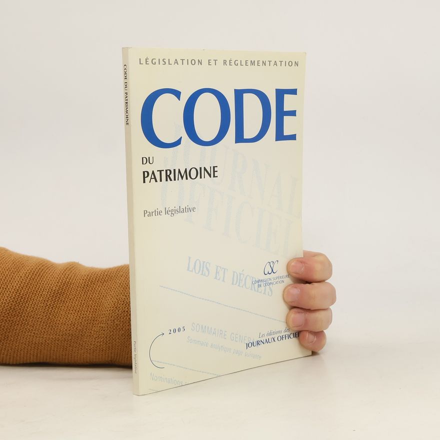 Kolektív autorov Code du patrimoine