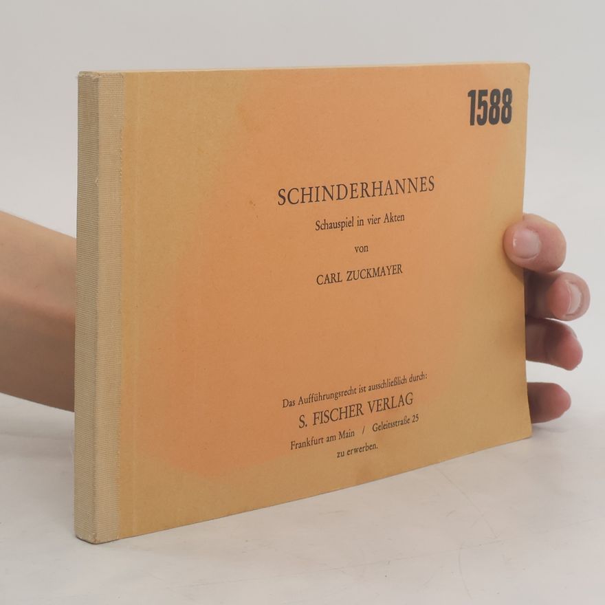 Carl Zuckmayer Schinderhannes