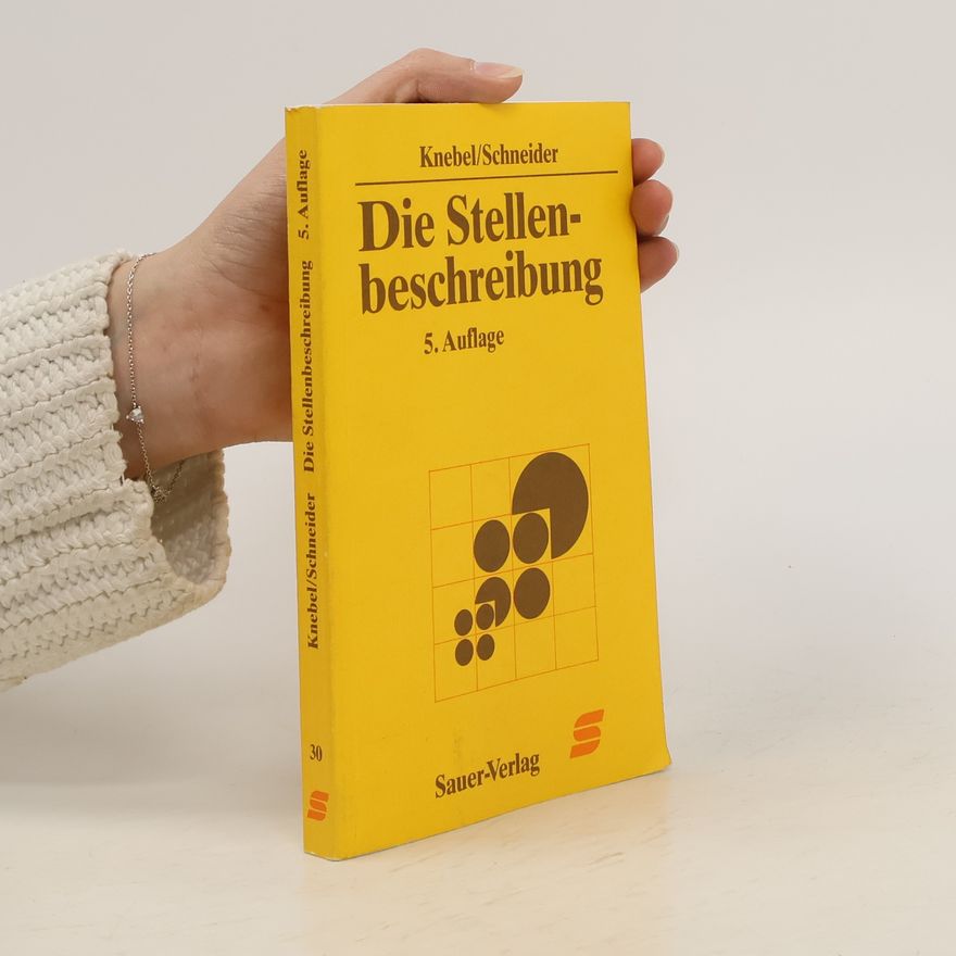 Heinz Knebel Die Stellenbeschreibung