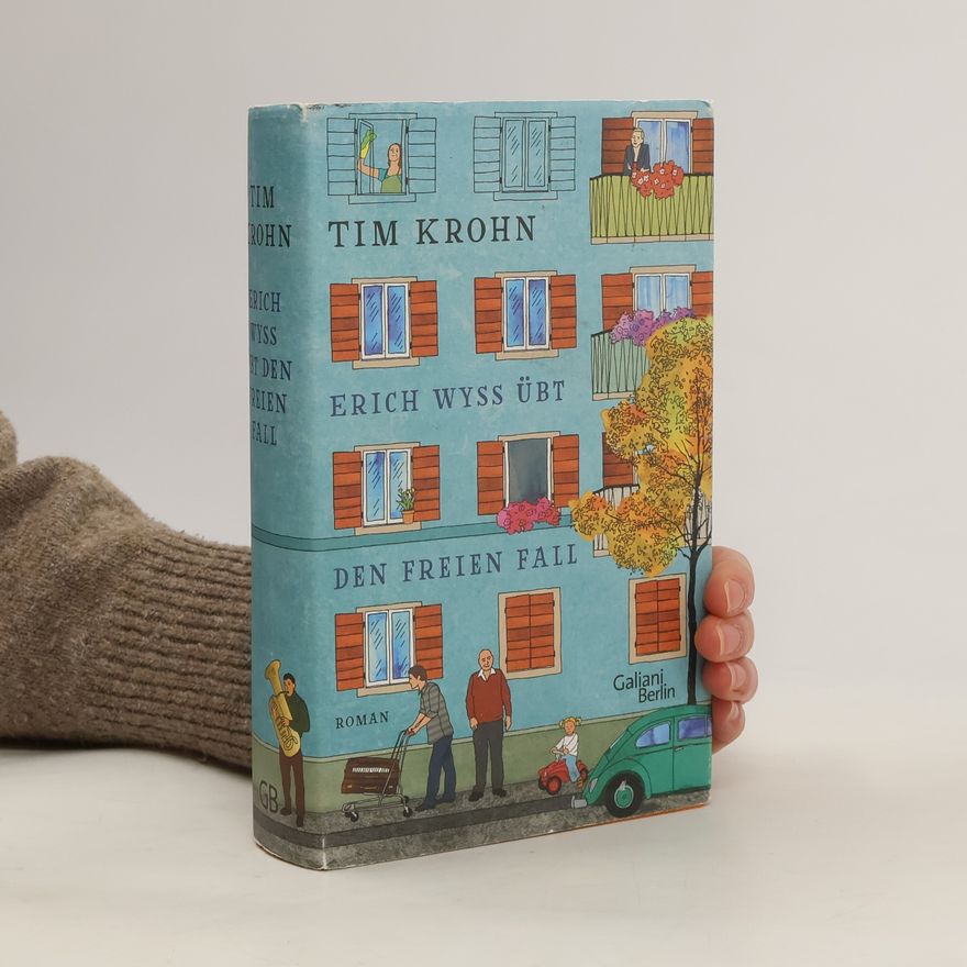 Tim Krohn Erich Wyss übt den freien Fall