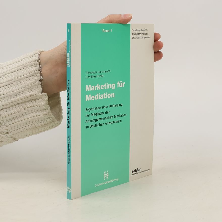 Christoph Hommerich Marketing für Mediation
