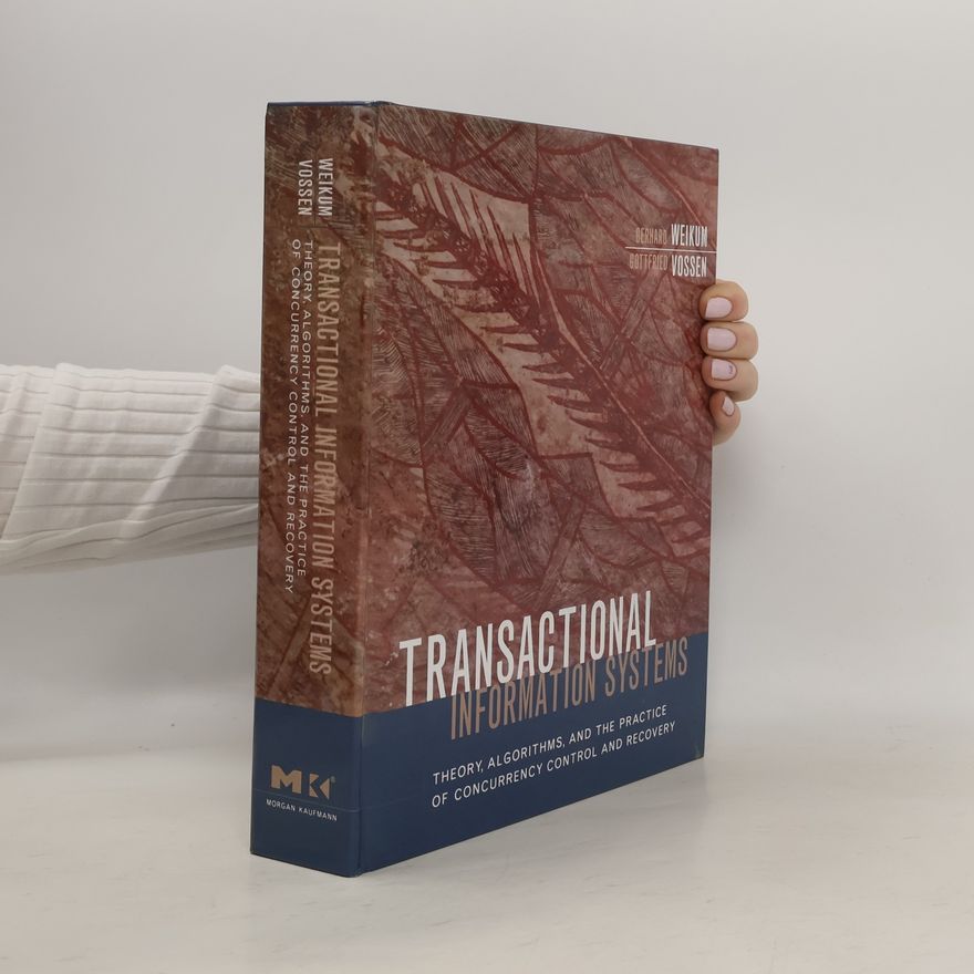 Gerhard Weikum Transactional Information Systems