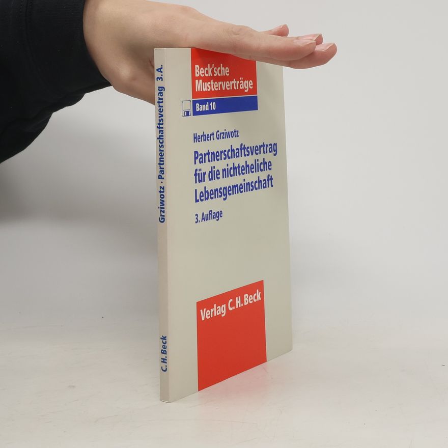 Kolektiv autorů Partnerschaftsvertrag für die nichteheliche Lebensgemeinschaft