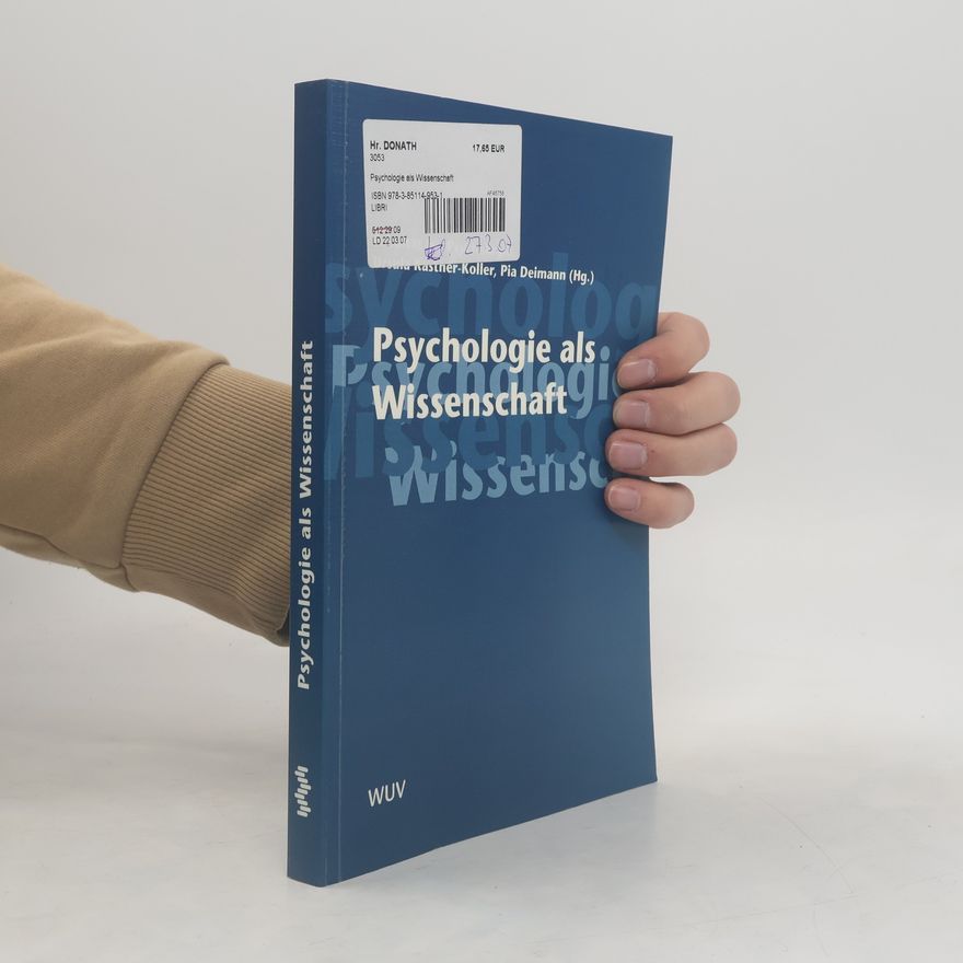 Ursula Kastner Koller Psychologie als Wissenschaft